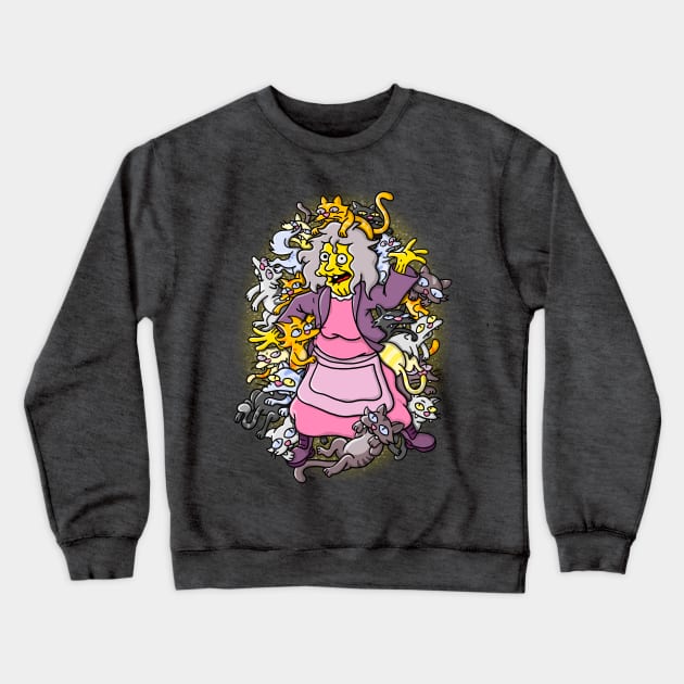 AMERICAT BEAUTY Crewneck Sweatshirt by Skullpy